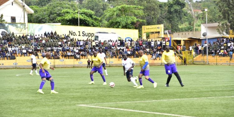 Pictorial: MPs Outshine UPDF Generals to Win Muhoozi Birthday Cup