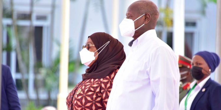 Pictorial: Tanzania President Samia Suluhu Arrives in Uganda on 2-day State Visit