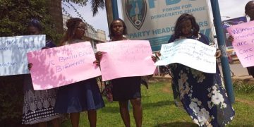 FDC Women Protest Besigye’s Home Detention, Demand Police Withdrawal