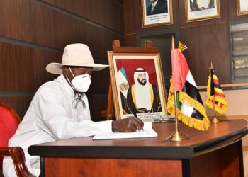 Museveni Pays Respects to Deceased UAE President Khalifa  