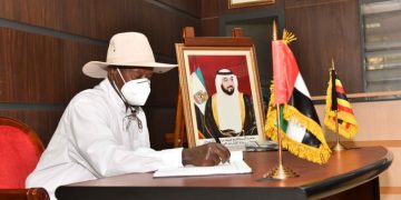 Museveni Pays Respects to Deceased UAE President Khalifa