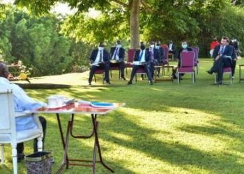 Museveni, UK Minister Heappey Discuss Regional Security, Illegal Wildlife Trade and Ukraine Crisis