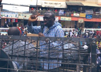 Pictorial: Besigye Detained at Naggalama Police Station