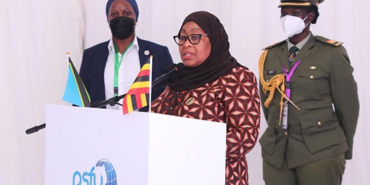 Suluhu Lauds Uganda on Industrialization, Picks Lessons for Tanzania