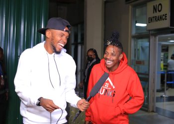 Kenyan Comedian Eric Omondi in Uganda for Comedy Store Show