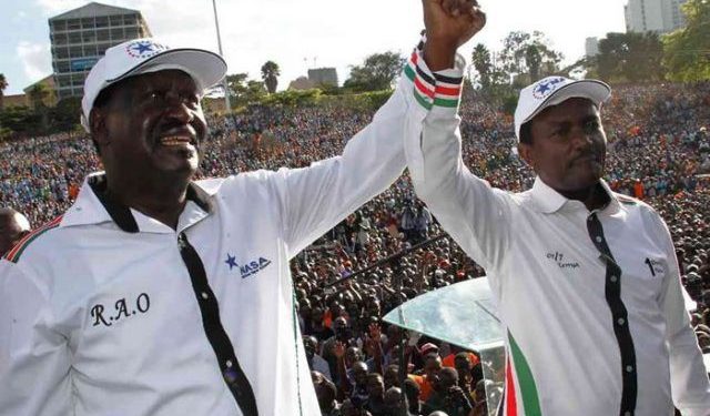 Kalonzo Rejoins Raila Odinga as Ruto Drops to 35% in New Poll