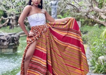 Beauty Queen Ashlei Watson Showcases Bark Cloth, Busuti at Miss Global 2022 in Indonesia