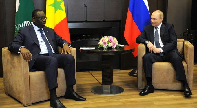 Don’t Blame Russia for Food Crisis, Putin tells AU Chief Macky Sall