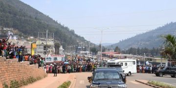 CHOGM: Wild Cheers, Excitement Welcome Museveni to Kigali