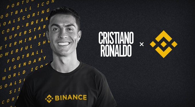 Binance Signs Cristiano Ronaldo for Exclusive Partnership