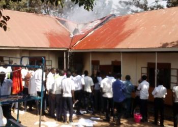 Fire Guts Dormitory at Mbarara Secondary School