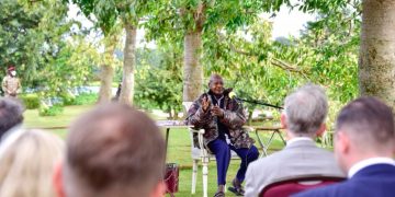 Museveni Woos Germans, Cites Business Potential in Medicinal Plants