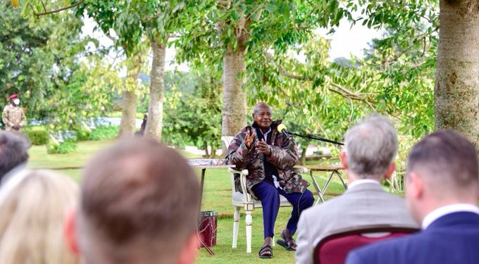 Museveni Woos Germans, Cites Business Potential in Medicinal Plants