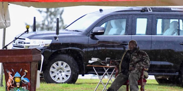 Museveni in Karamoja over Security Situation, Cattle Rustling