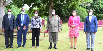 Museveni Meets South Sudan Speaker and Rwanda’s Deputy Speaker
