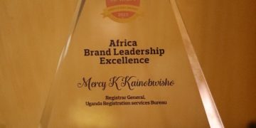 URSB’s Mercy Kainobwisho Wins Inaugural Africa Brand Leadership Excellence Award