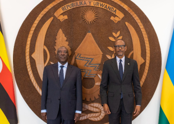 Kagame Recieves Uganda Envoy Gen Rusoke’s Credentials