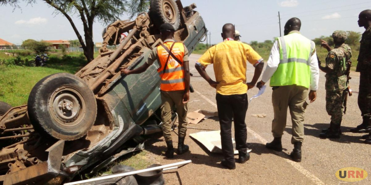 11 UPDF Soldiers Hurt in Moroto Crash as Doctor Perishes in Masaka Accident