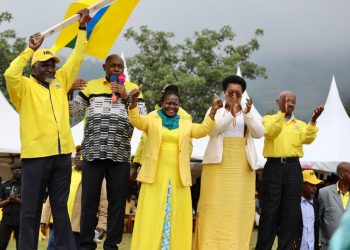 NRM gives Party flag to Kwizera Wagahungu for Forthcoming Bukimbiri County By-election
