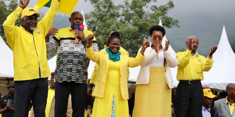 NRM gives Party flag to Kwizera Wagahungu for Forthcoming Bukimbiri County By-election