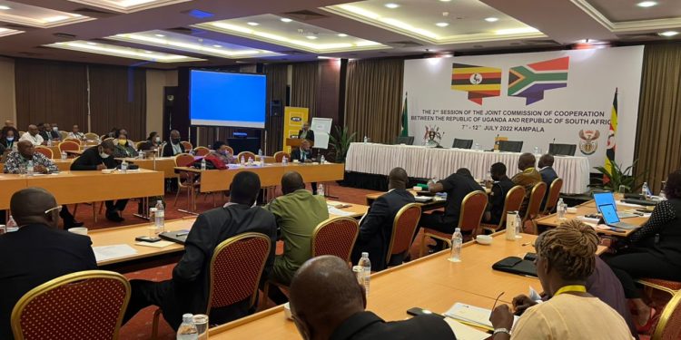 2nd Uganda, South Africa Joint Commission of Cooperation Starts in Kampala