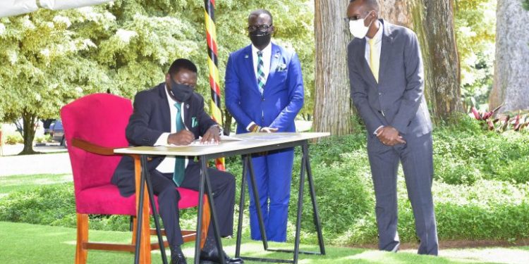 NRM Signs Cooperation Agreement With Democratic Party