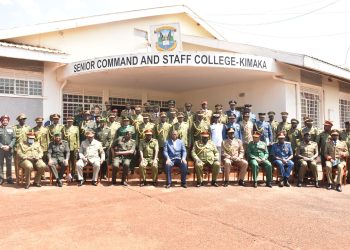 Lt Col Richard Nimanya, Maj Nkatha Emerge Best Students as 44 Graduate from Kimaka