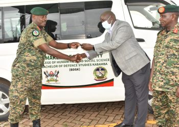 Kabamba Military Academy Receives 2 Vehicles to Support Defence Studies Program