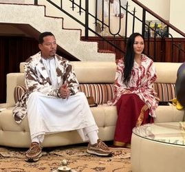 King Oyo Gives Terrence Howard, Wife Pet Names