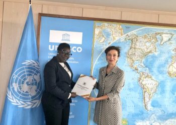 Amb Amule, Kizige Present Credentials to UNESCO & Russia
