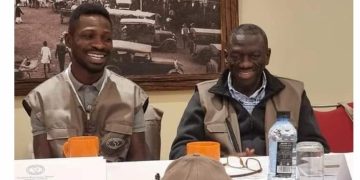 Besigye, Bobi Wine in Kenya as Election Observers