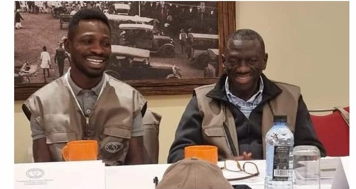 Besigye, Bobi Wine in Kenya as Election Observers