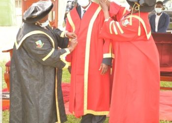 Prof. Omaswa Installed as First Soroti University Chancellor