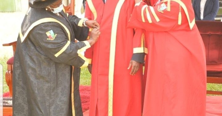 Prof. Omaswa Installed as First Soroti University Chancellor