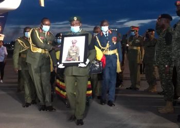 Video: Gen Elly Tumwine’s Remains Repatriated to Uganda