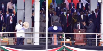 Museveni Attends Graduation of First Batch of Unified South Sudan  Forces