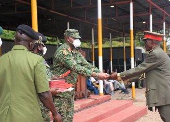 UPDF Retires 260 Senior Officers