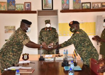 Brig Gen Ssemwanga Assumes Office as UPDF 1st Infantry Division Commander