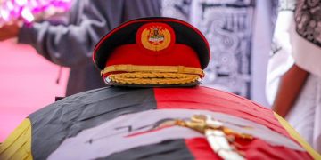 Gen Tumwine Remains Arrive in Kazo Ahead of Burial