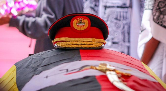 Gen Tumwine Remains Arrive in Kazo Ahead of Burial