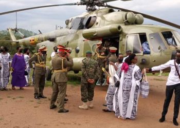 Gen Tumwine Remains Arrive in Kazo Ahead of Burial
