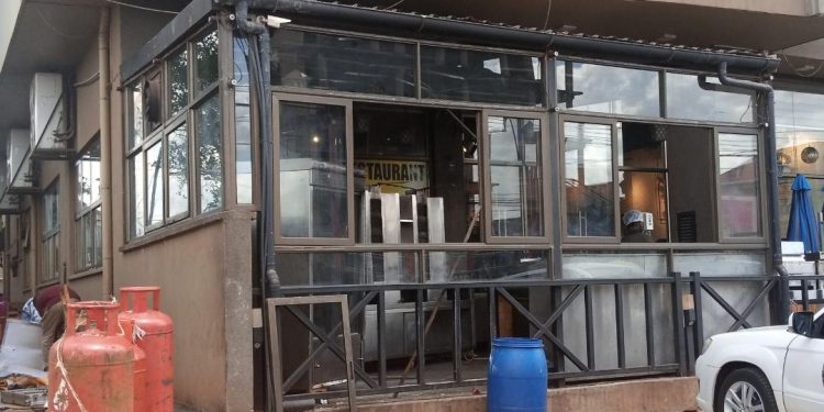 Gas Explosion at Middle East Restaurant in Ntinda