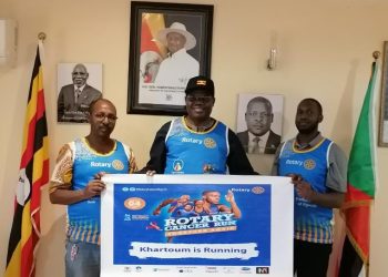 Uganda Embassy in Khartoum Joins Rotary Cancer Run 2022