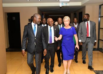 First Woman Rotary International President Jennifer Jones Visits Uganda