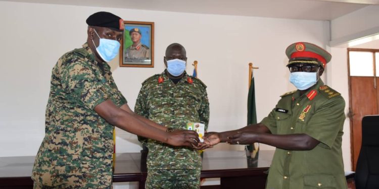 Col Mwesigwa Takes Over as Director Anti-Aircraft at Land Forces