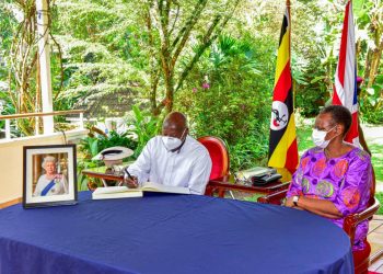 Funeral Program: Museveni, First Lady Sign Condolence Book for Queen Elizabeth II