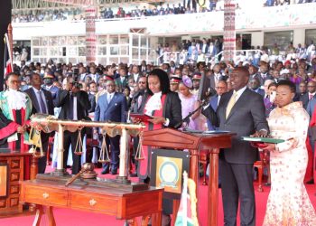 Ruto Takes Oath, says a Village Boy Has Become President of Kenya