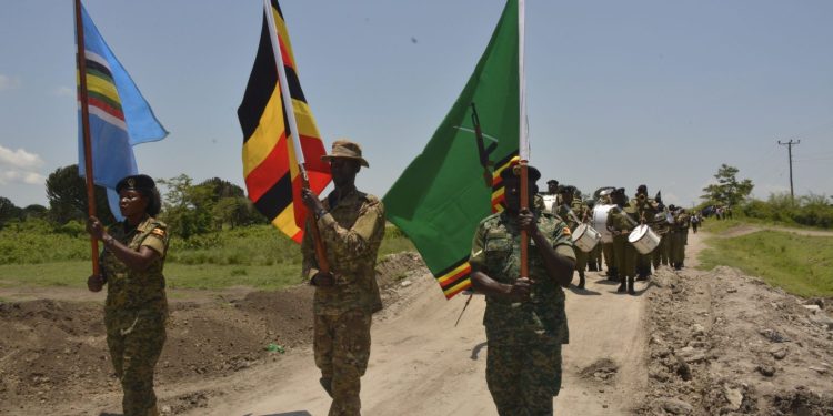 Minister Mugara Awards Medals as Interforce Games Start in Queen Elizabeth Park