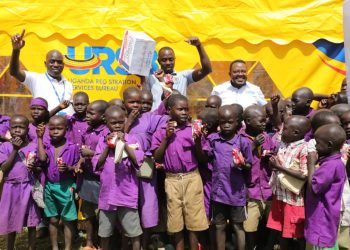 URSB Donates Health & Sanitation Facility to Oleni Primary School
