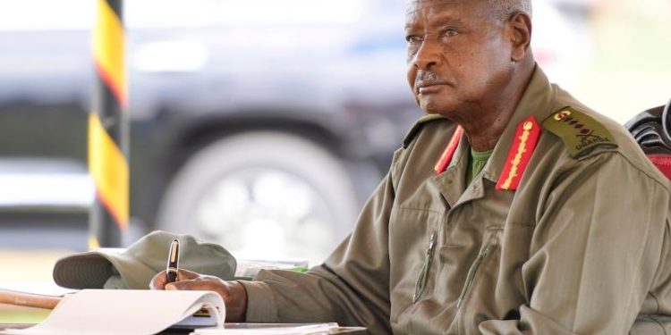 Museveni Promotes 469 UPDF Officers